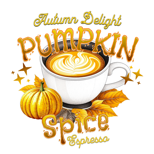 Sweatshirt - "Autumn Delight Pumpkin Spice" DTF Print