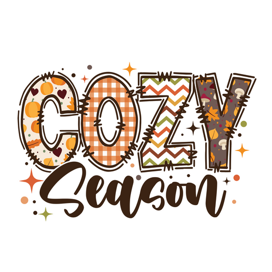 Sweatshirt - "COZY SEASON" DTF Print
