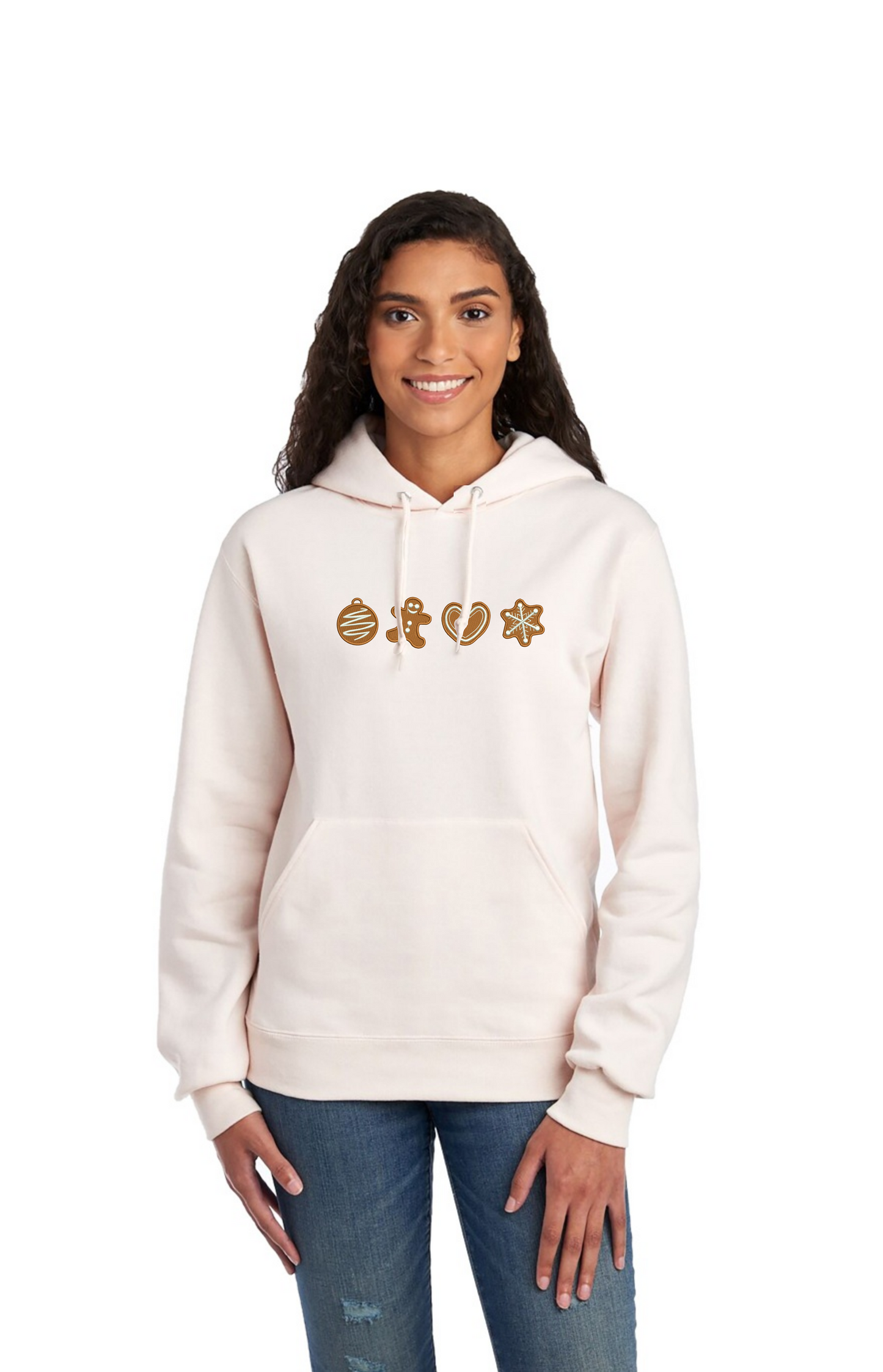 Embroidered Hoodie -  "CHRISTMAS COOKIES"