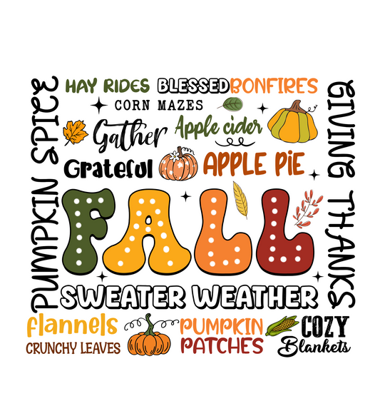 Sweatshirt - "FALL SEASON" DTF Print