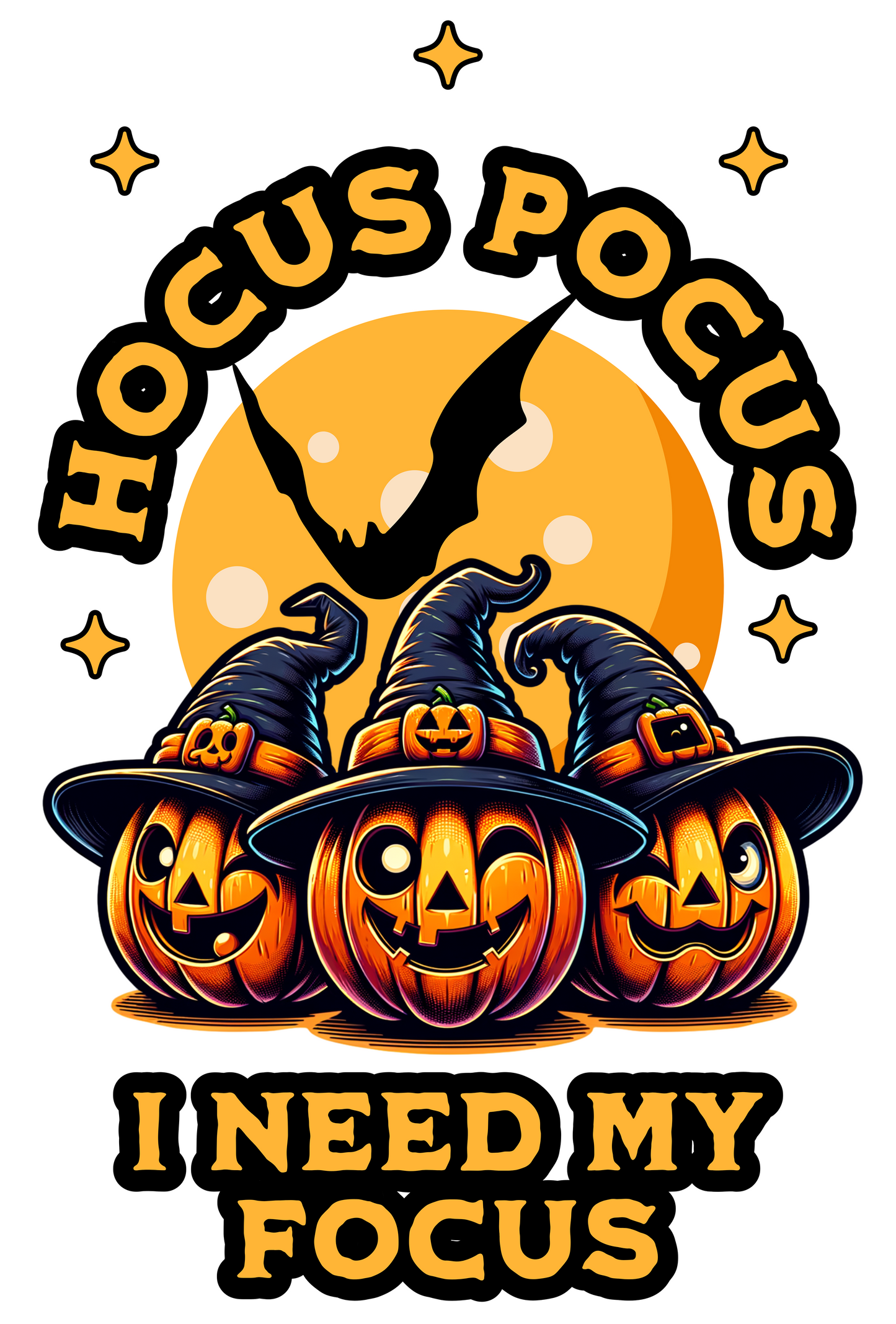 T-Shirt - "HOCUS POCUS FOCUS" DTF Print