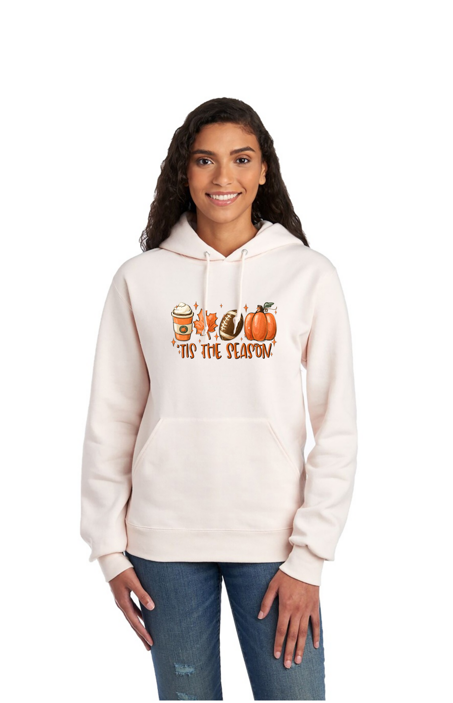 Hoodie - "TIS THE SEASON" DTF Print