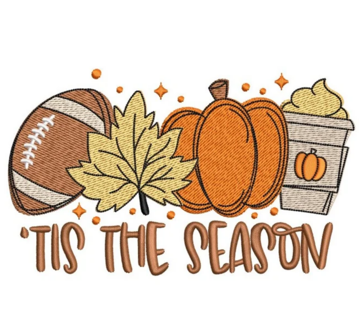 Embroidered Hoodie - "TIS THE SEASON"